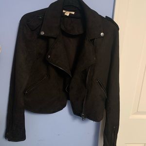 Francesca’s Velvet Black Jacket: Like New